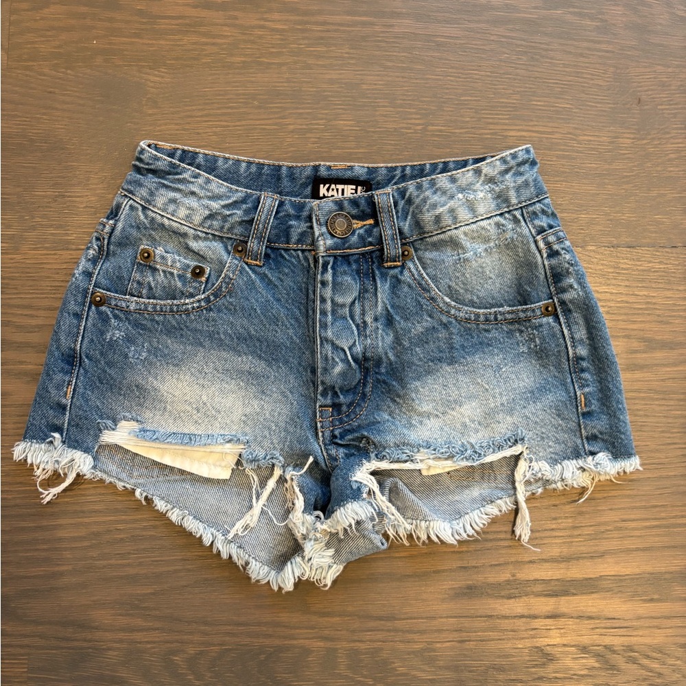 Katie J NYC girls Jean Shorts